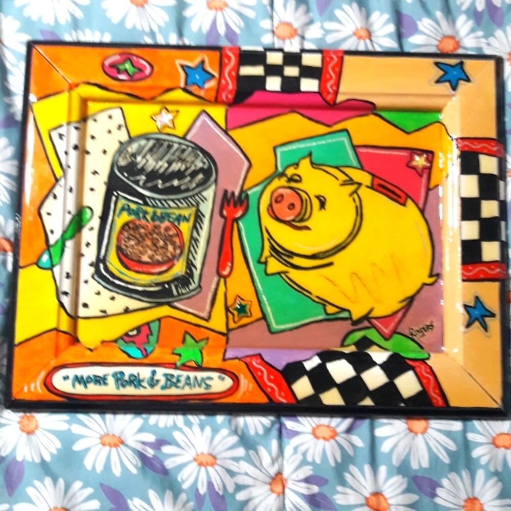 "MORE PORK AND BEANS" BOOM ART by Rogers